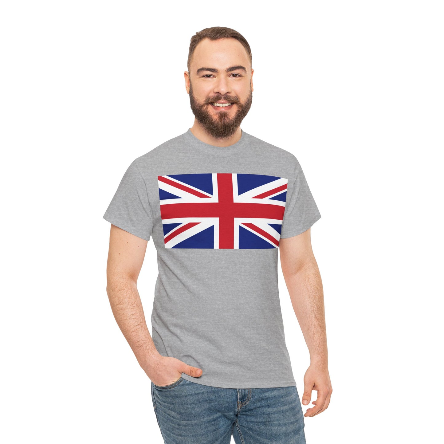 Union Jack Flag T‑Shirt — British Flag Tee for UK Pride & Travel