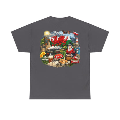 Wales Pride T-Shirt — 'Make Wales Great Again' Welsh Dragon Tee