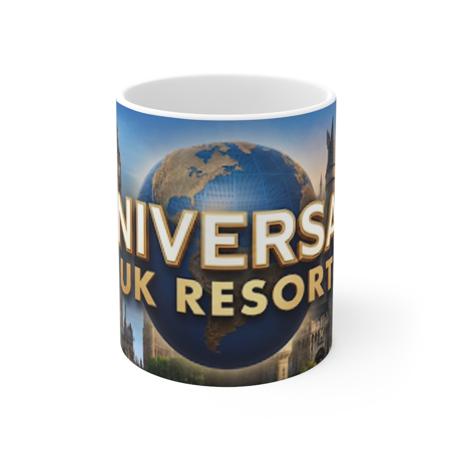Universal UK Resort Ceramic Coffee Cups, 11oz, 15oz