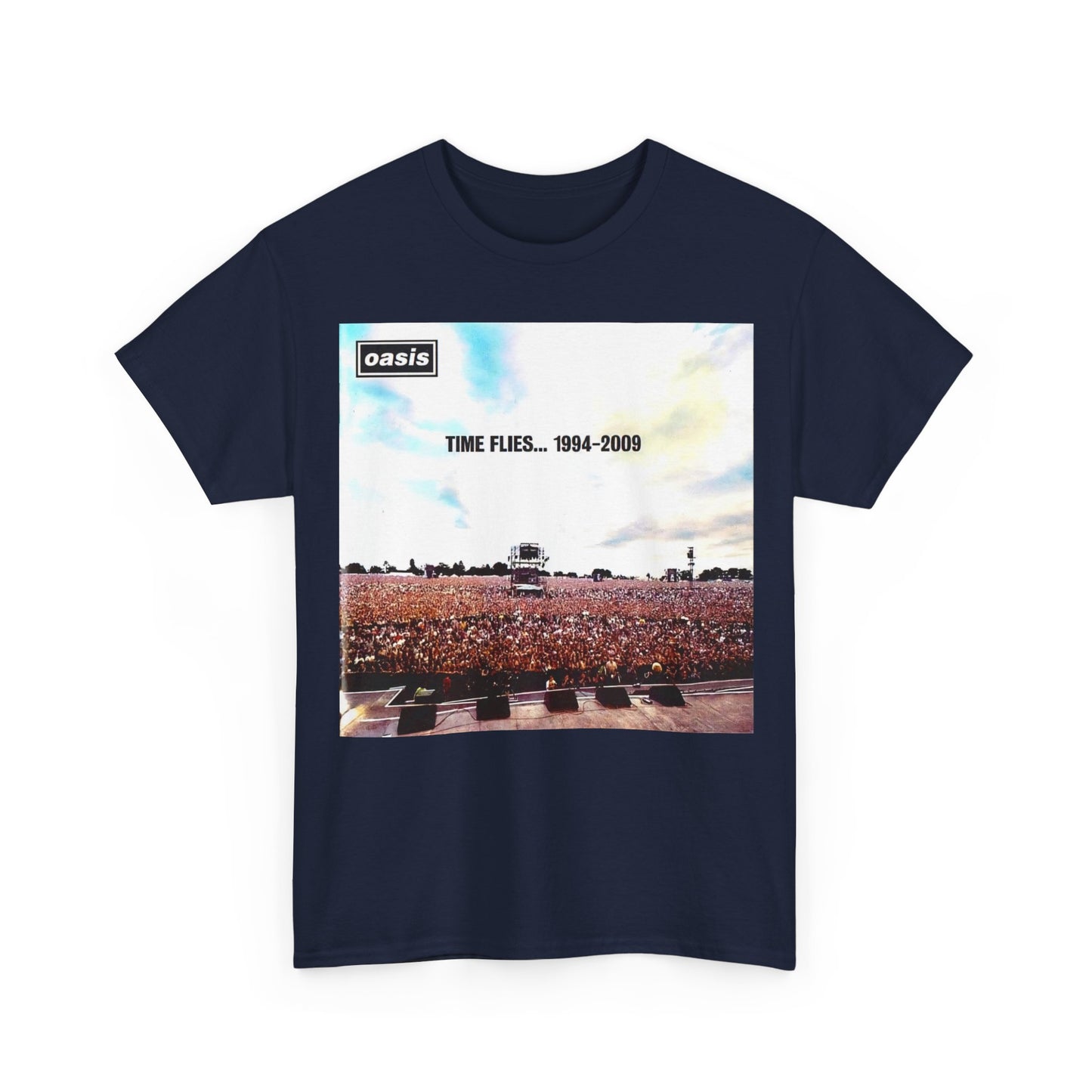 Oasis 'Time Flies 1994–2009' Concert Photo T-Shirt