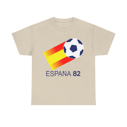 Spain 82 Soccer Tee – Retro España World Cup Football Shirt