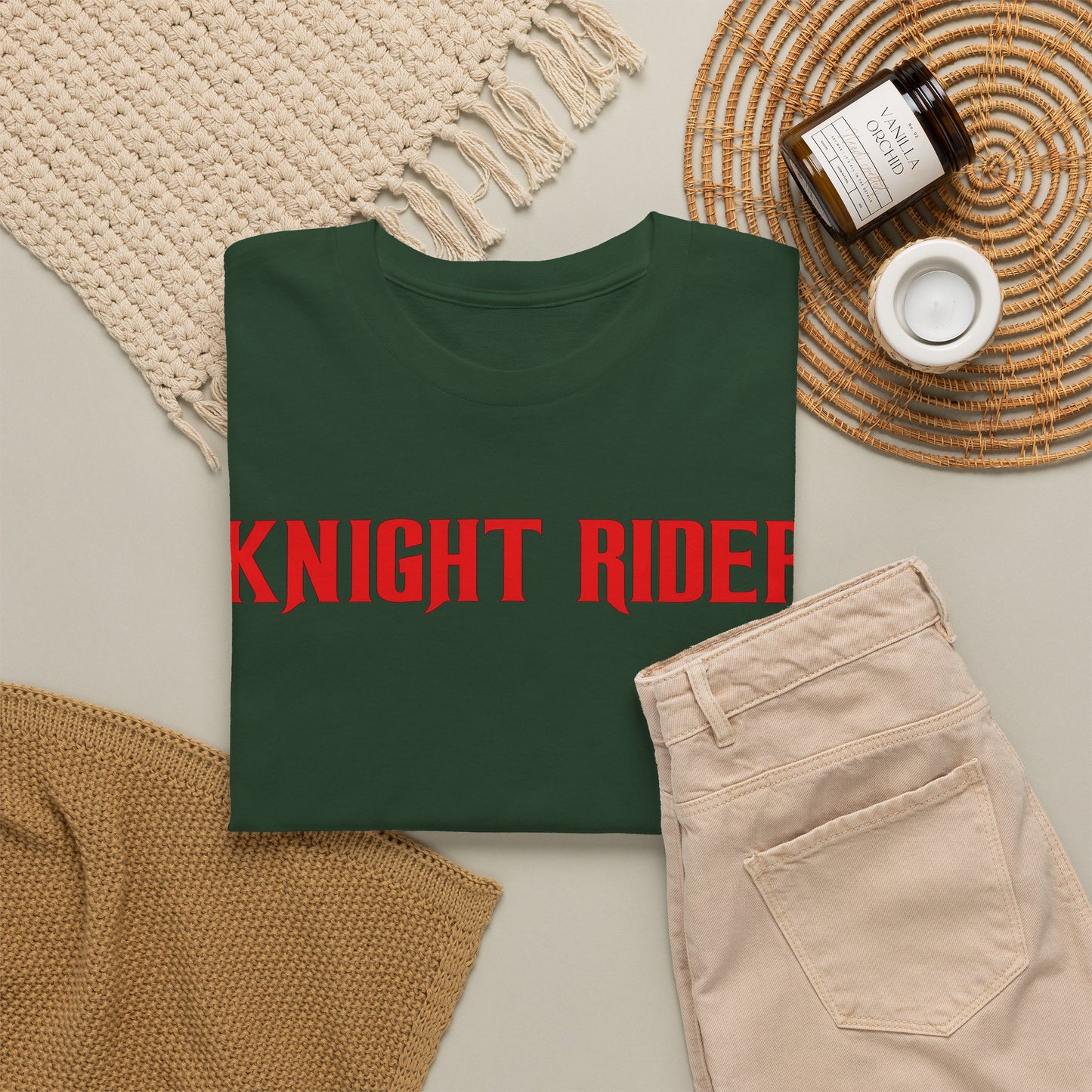 Knight Rider Tee — Retro TV Car Graphic T-Shirt