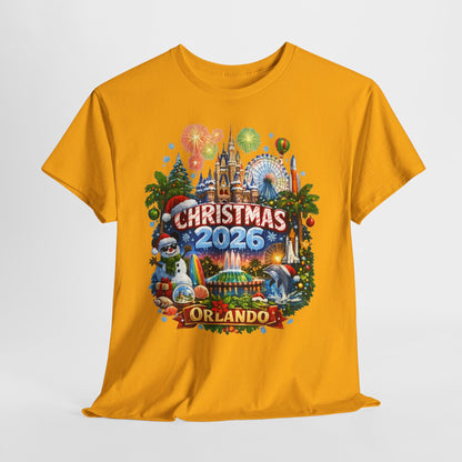 Christmas 2026 Orlando T-Shirt — Holiday Theme Park Souvenir Tee