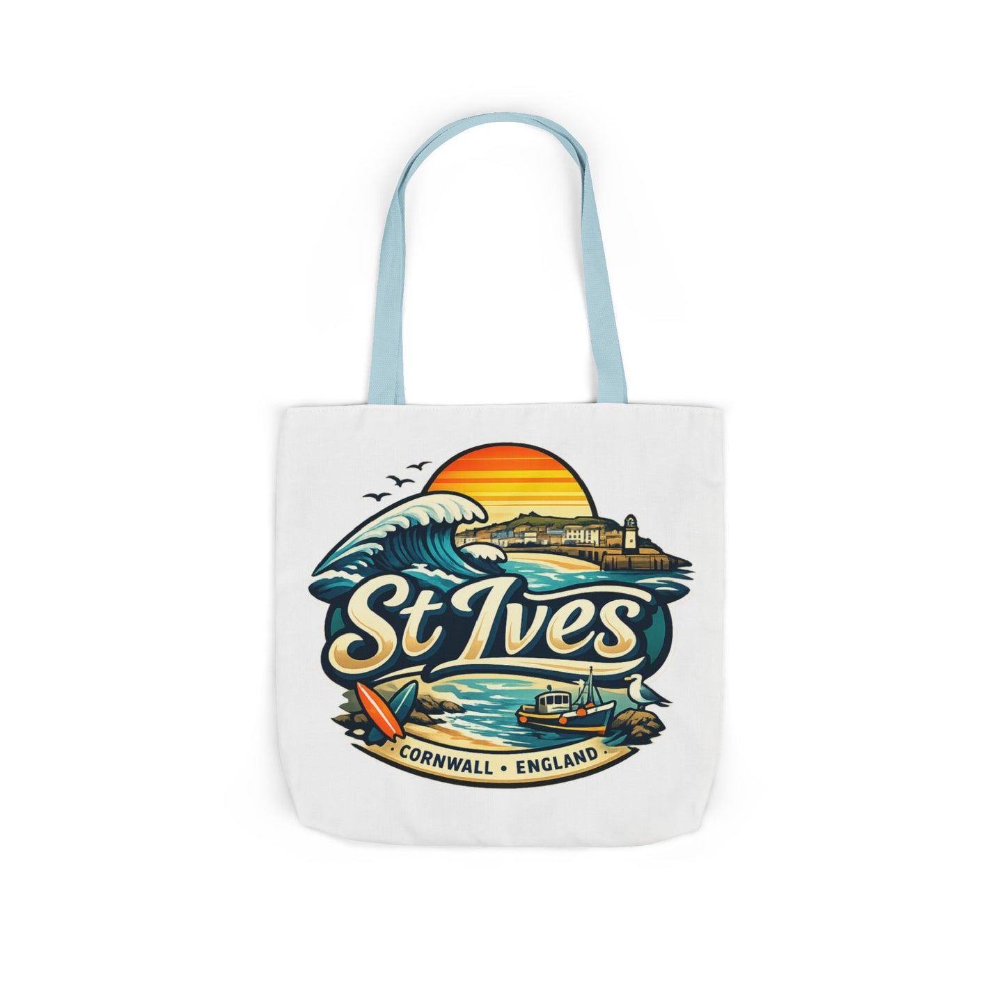 St Ives Cornwall Sunset Tote Bag