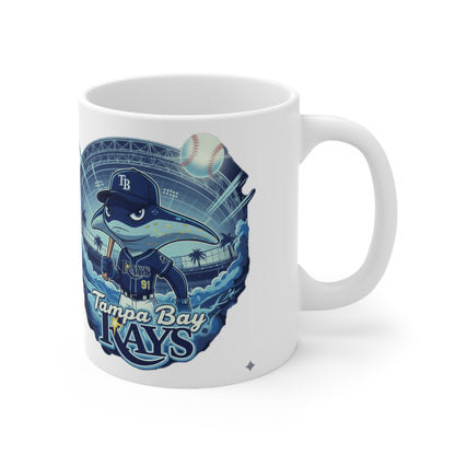 Tampa Bay Rays Mascot Ceramic Coffee Mug — 11oz & 15oz