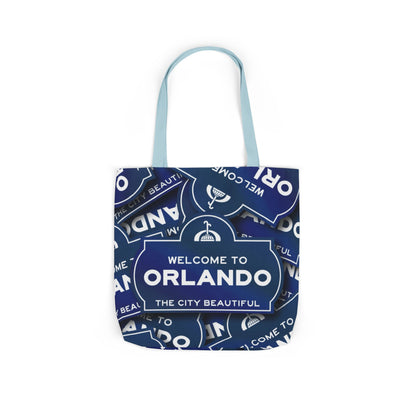 Orlando Welcome Sign Canvas Tote