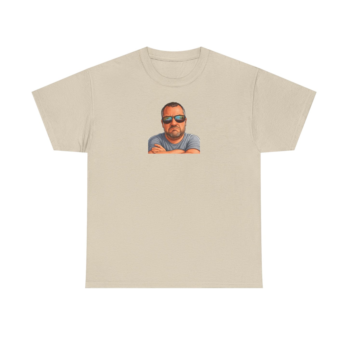 Go Ahead Make My Day T-Shirt — Sunglasses Guy Graphic Tee