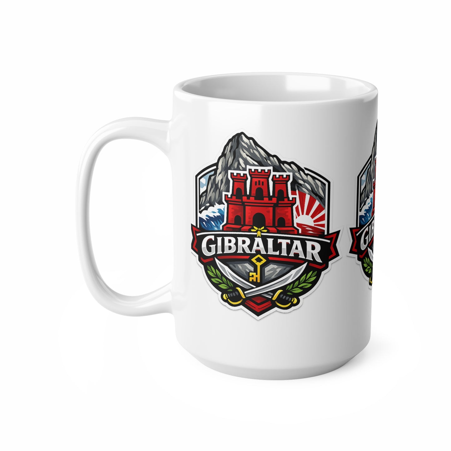 Gibraltar Ceramic Coffee Cups, 11oz, 15oz
