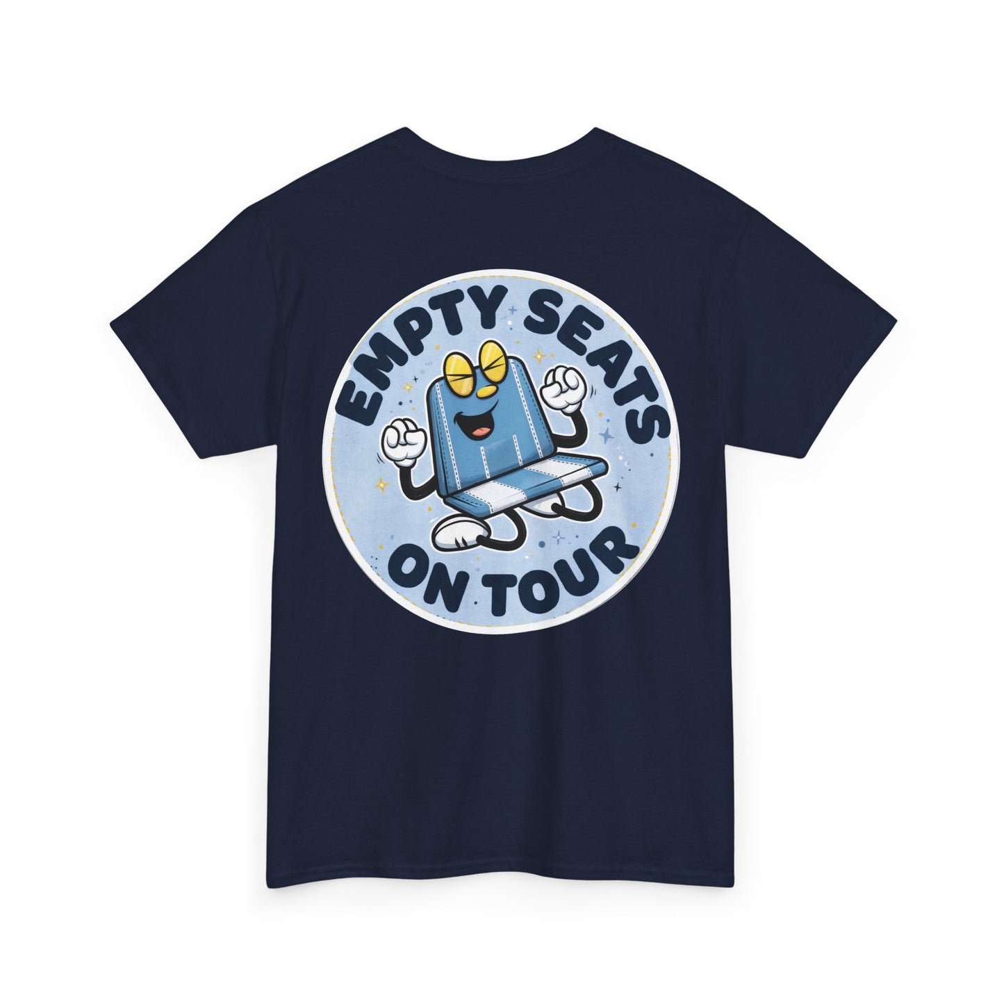 Manchester City T-Shirt — 'Empty Blue Seats On Tour' Retro Skate Graphic Tee