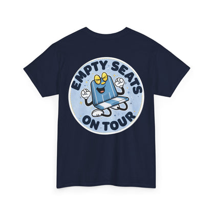 Manchester City T-Shirt — 'Empty Blue Seats On Tour' Retro Skate Graphic Tee