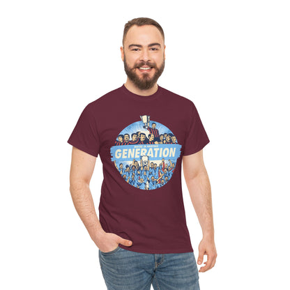 Manchester City Maybe in Another Generation Champions T‑Shirt — Retro Team Fan Tee