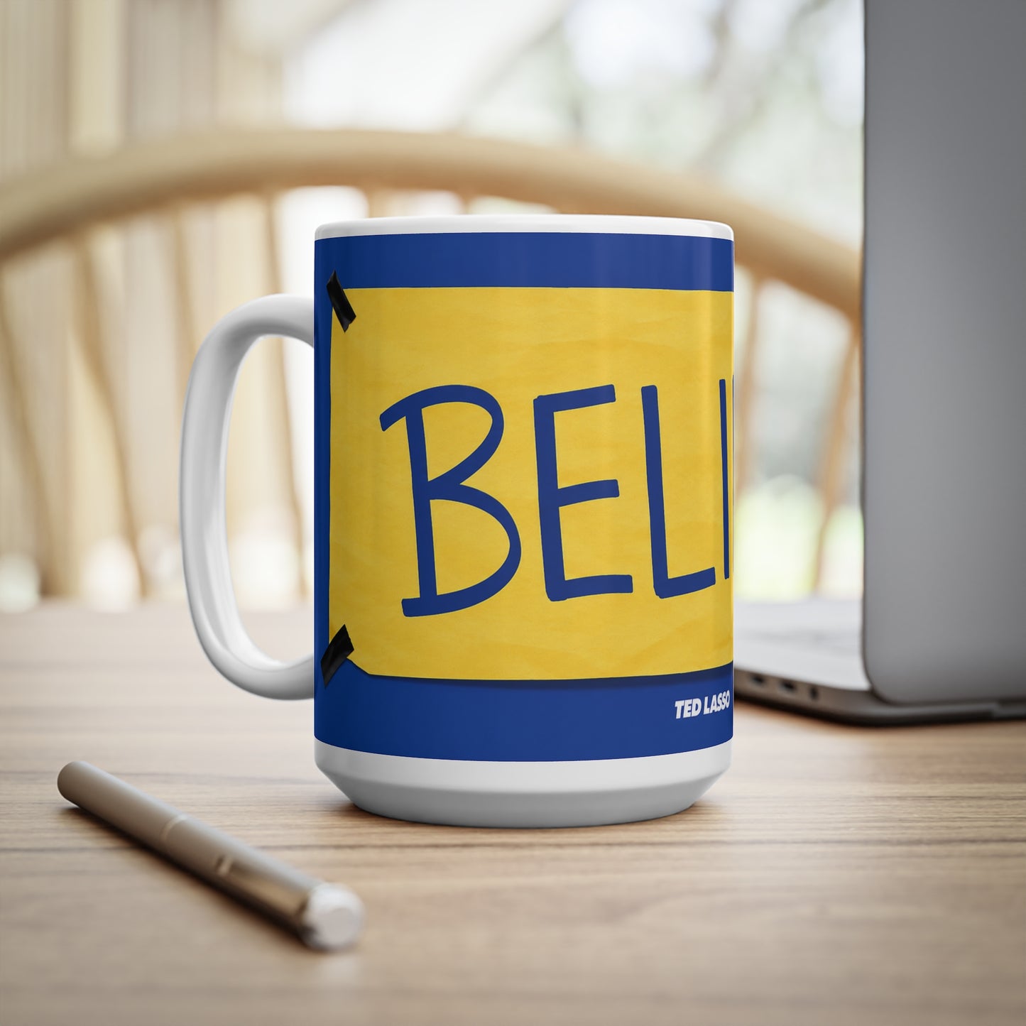 Believe Ted Lasso Unofficial Ceramic Coffee Mug — Ted Lasso Inspired 11oz/15oz