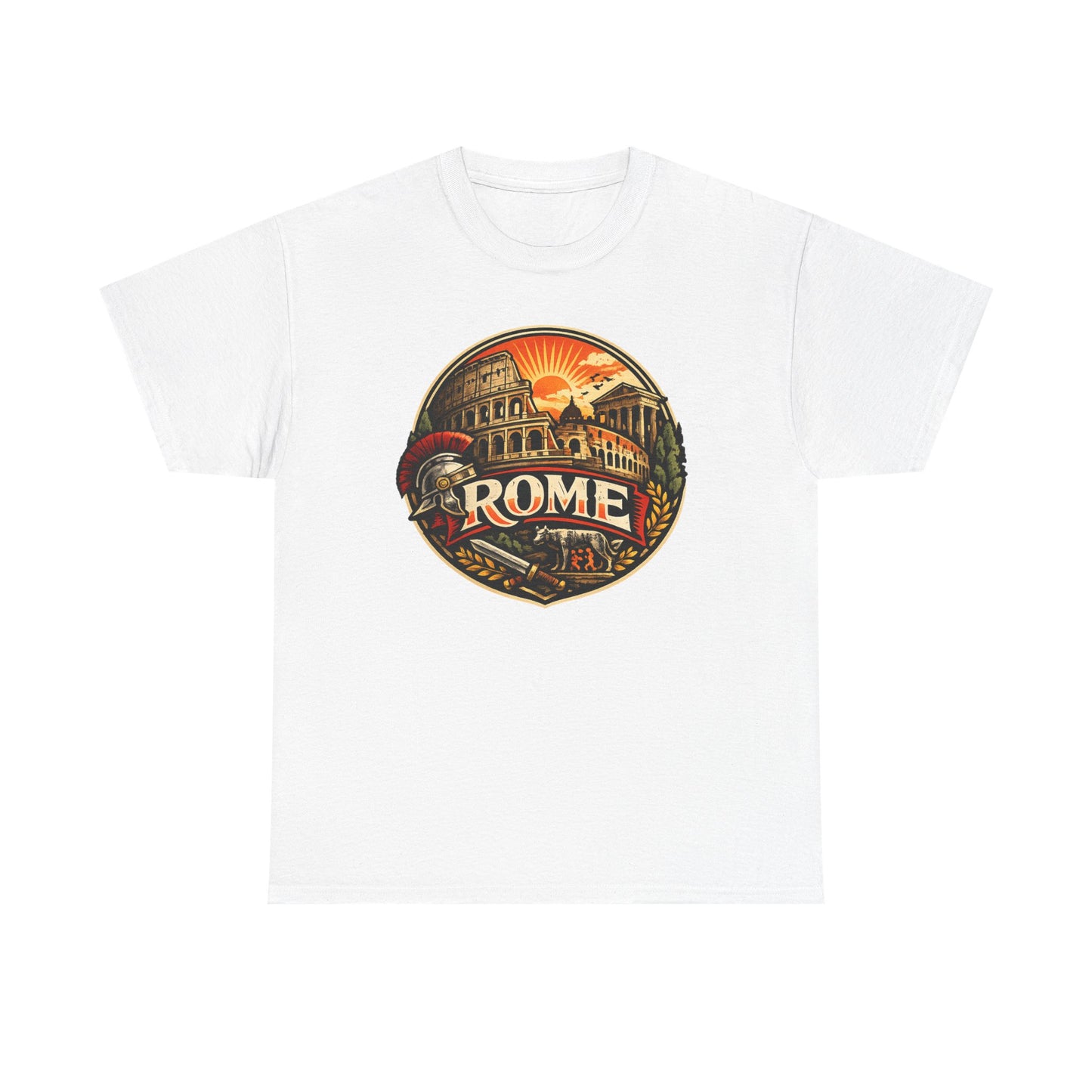 Rome Vintage Graphic Tee — Retro Italy Travel T-Shirt