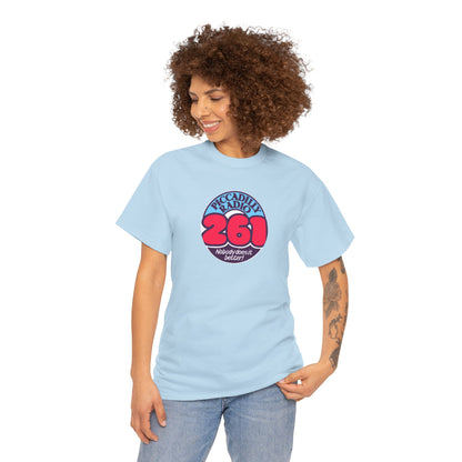 Piccadilly Radio '261' Logo T‑Shirt — Vintage Unofficial Radio Station Graphic Tee