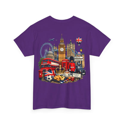London Landmarks T‑Shirt — British Icons Collage Tee