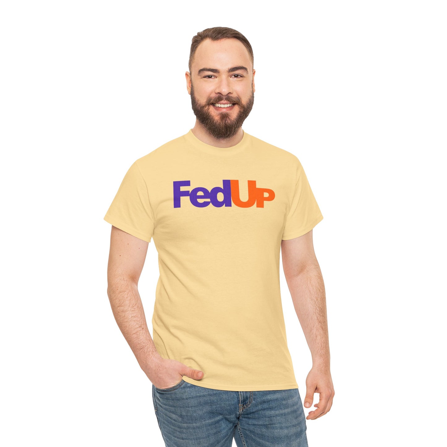 FedUp Graphic Tee – Funny Parody Logo T-Shirt