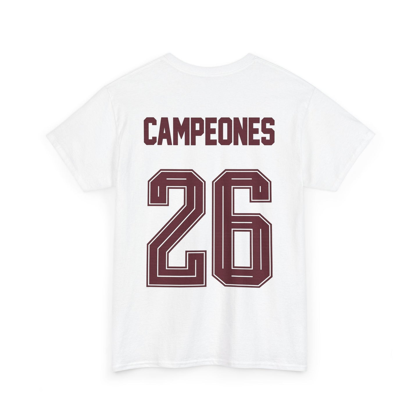 Spain World Champions 'Campeones 26' Cotton T‑Shirt