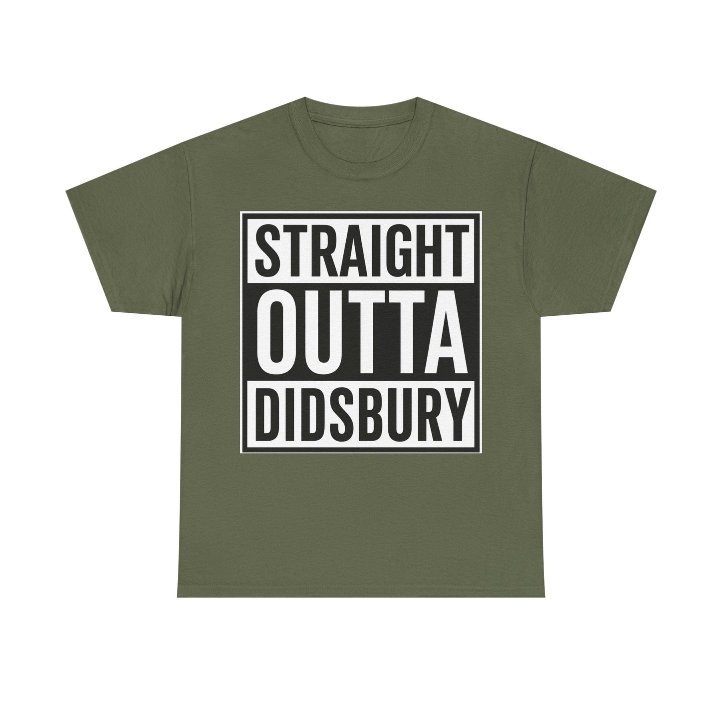 Straight Outta Didsbury T‑Shirt — Graphic City Pride Tee