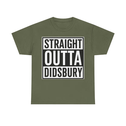 Straight Outta Didsbury T‑Shirt — Graphic City Pride Tee