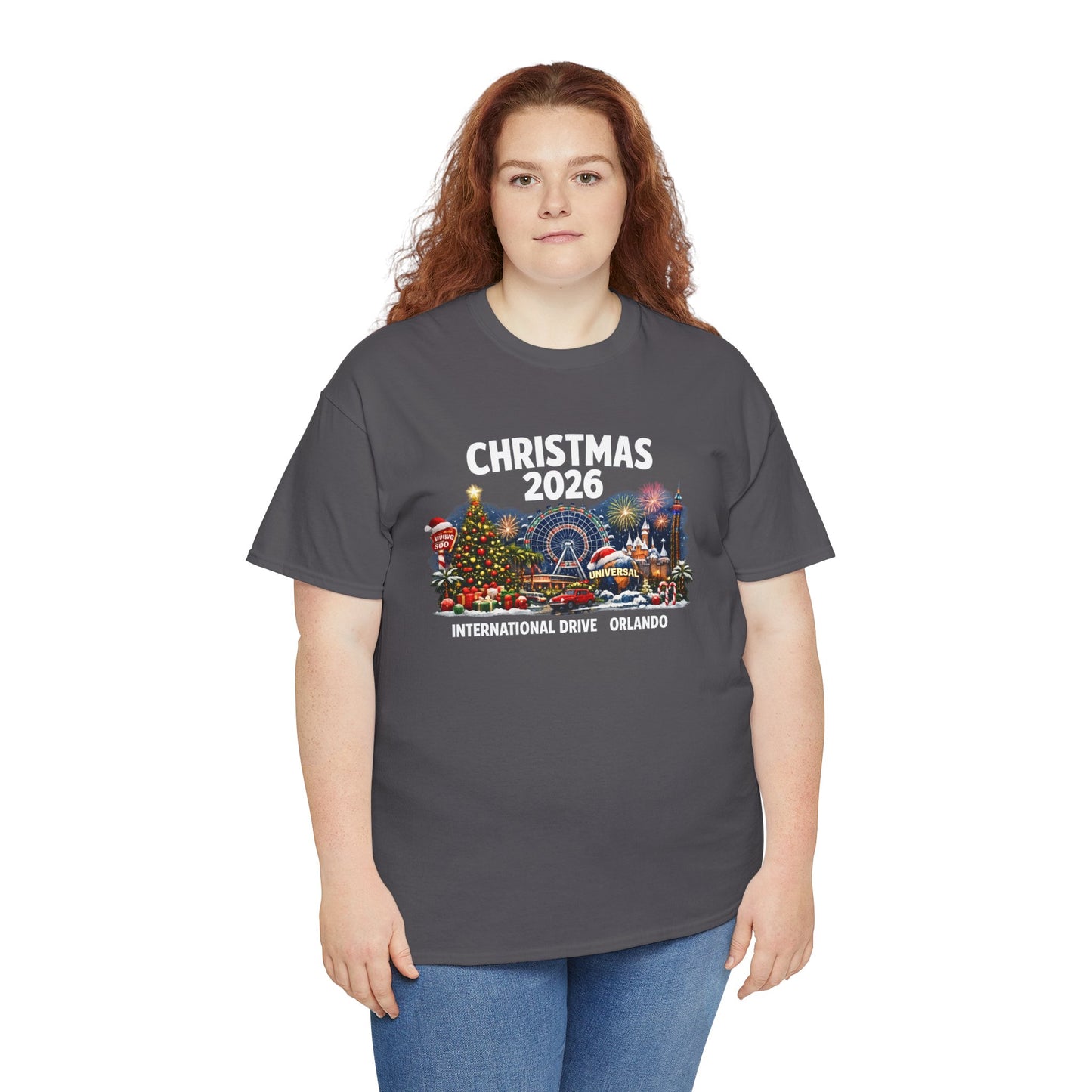 Christmas 2026 Orlando T-Shirt — International Drive Holiday Souvenir