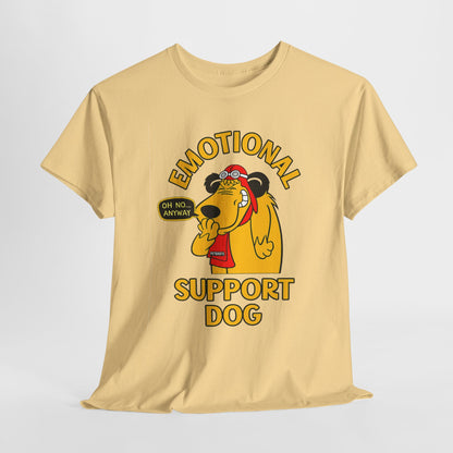 Emotional Support Dog T-Shirt — Cute Cartoon Comfort Pup Tee