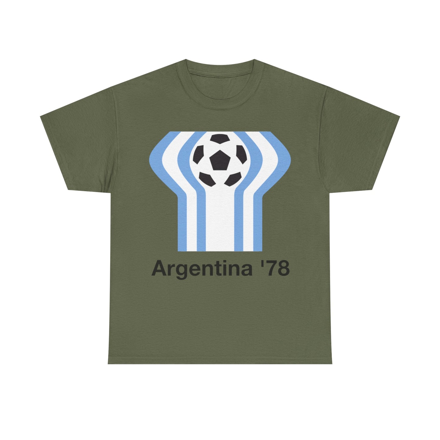 Argentina '78 Soccer T-Shirt — Retro World Cup Football Tee