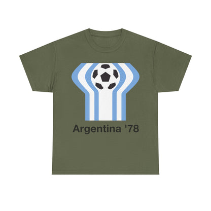 Argentina '78 Soccer T-Shirt — Retro World Cup Football Tee