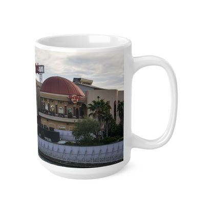 Hard Rock Cafe Orlando Waterfront Photo Ceramic Mug — 11oz & 15oz Souvenir Coffee Cup