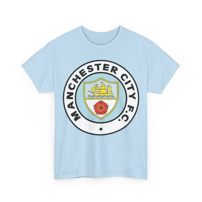 Manchester City F.C. Retro Crest T-Shirt – Retro Football Fan Tee