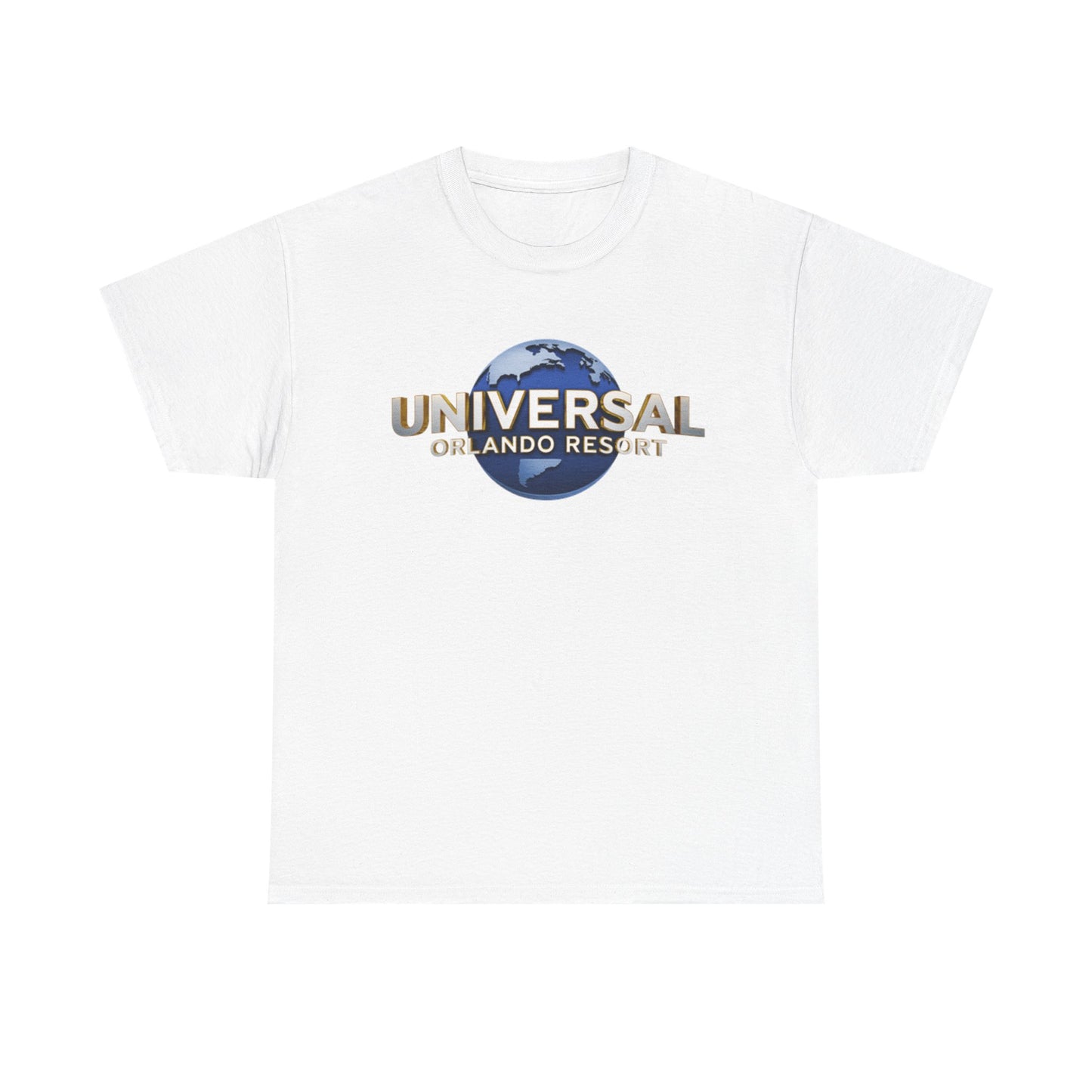 Universal Orlando Resort T‑Shirt — Retro Globe Logo Souvenir Tee