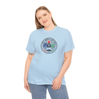 World Cup 2026 Soccer Tee — Canada USA Mexico Crest