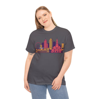 Orlando City Skyline T-Shirt — Colorful Urban Landmark Graphic Tee