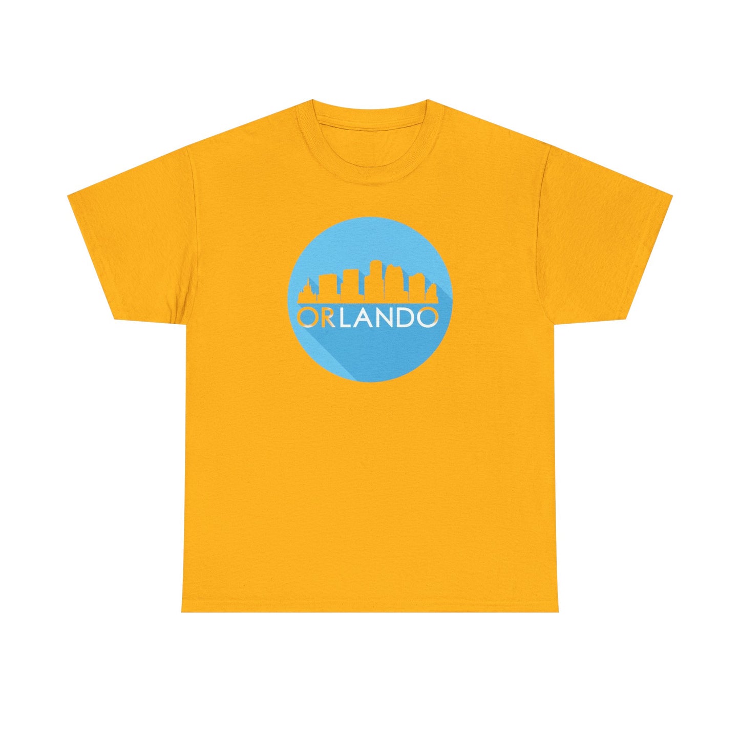 Orlando Skyline Tee — Blue Circle City Skyline T-Shirt
