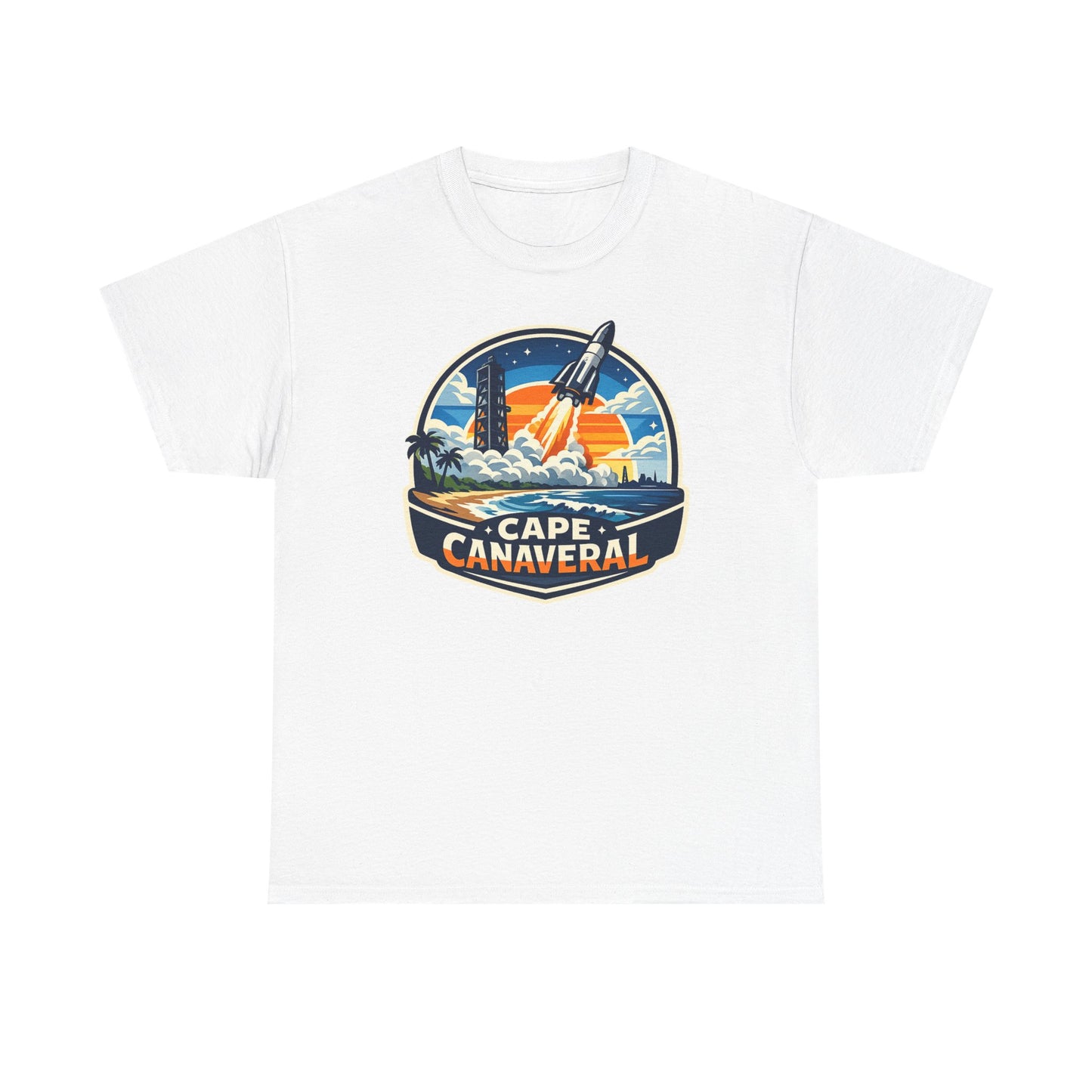 Cape Canaveral Rocket Launch T-Shirt