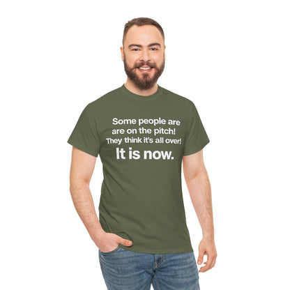 Some people are on the pitch - England 1966 T-Shirt — Bold Motivational Quote Tee