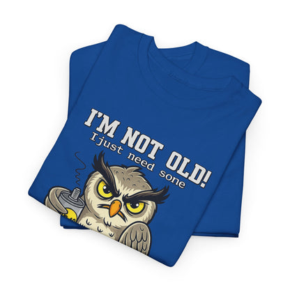 Owl 'I’m Not Old I Just Need More WD-40' T-Shirt