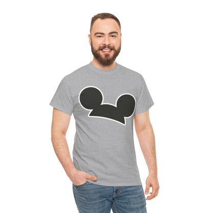 Mickey Ears Inspired Unisex Heavy Cotton Tee