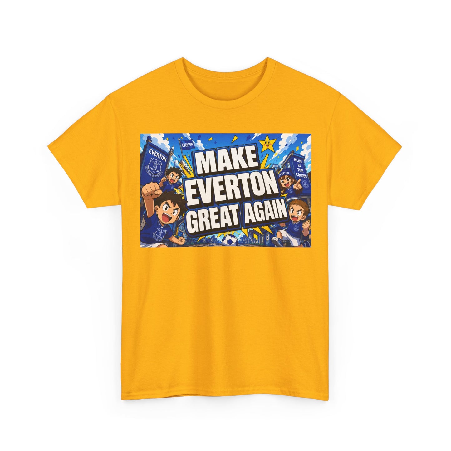 Everton Fan T-Shirt — "Make Everton Great Again" Football Supporter Tee