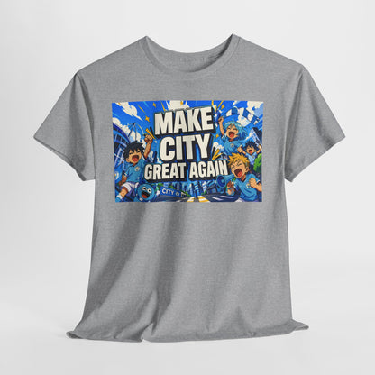 Make City Great Again Graphic Tee — Urban Skateboard Streetwear T-Shirt