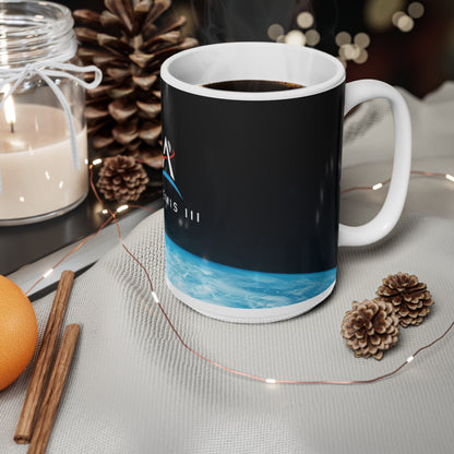 Artemis III Logo Ceramic Coffee Mug — Space Mission 11oz & 15oz