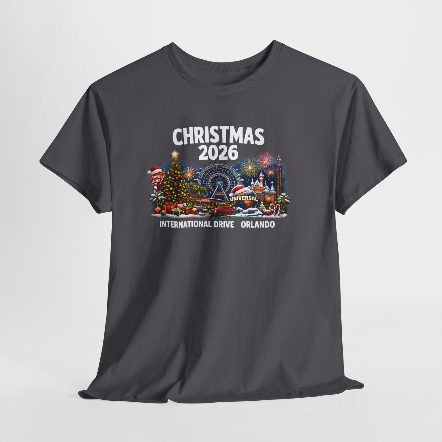 Christmas 2026 Orlando T-Shirt — International Drive Holiday Souvenir