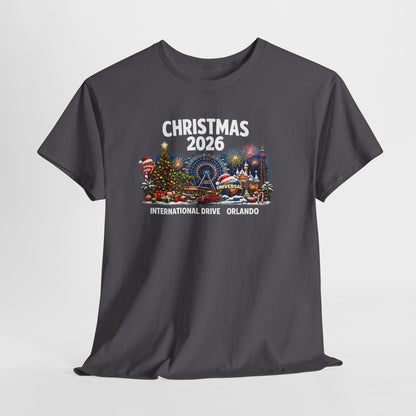 Christmas 2026 Orlando T-Shirt — International Drive Holiday Souvenir