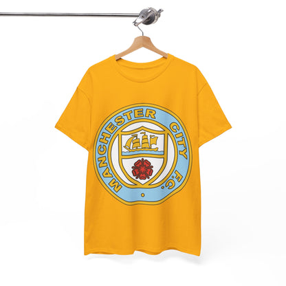 Manchester City FC Retro Crest T-Shirt – Retro Football Fan Tee