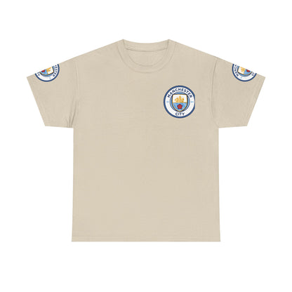 Manchester City Crest T-Shirt — Football Club Logo Tee