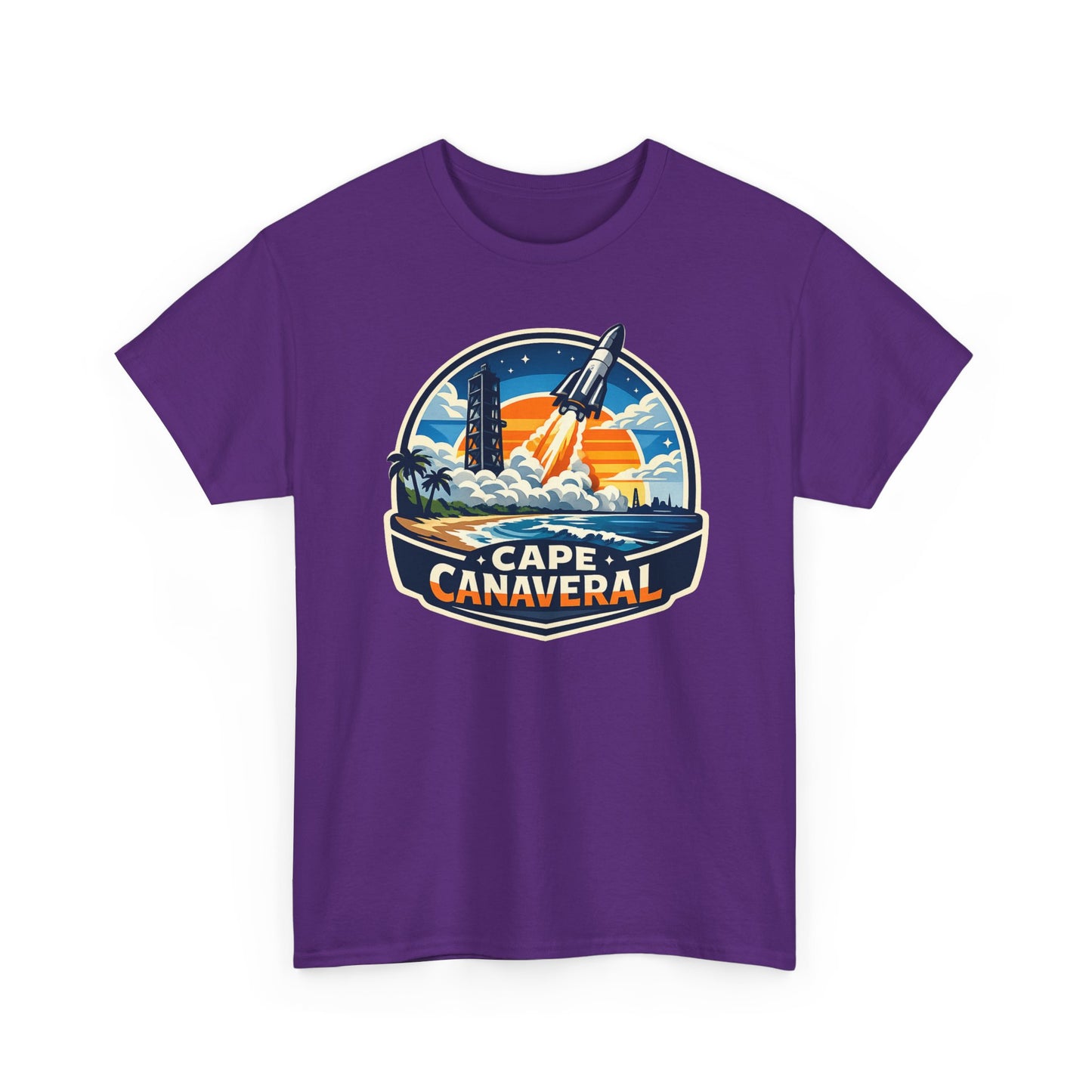 Cape Canaveral Rocket Launch T-Shirt