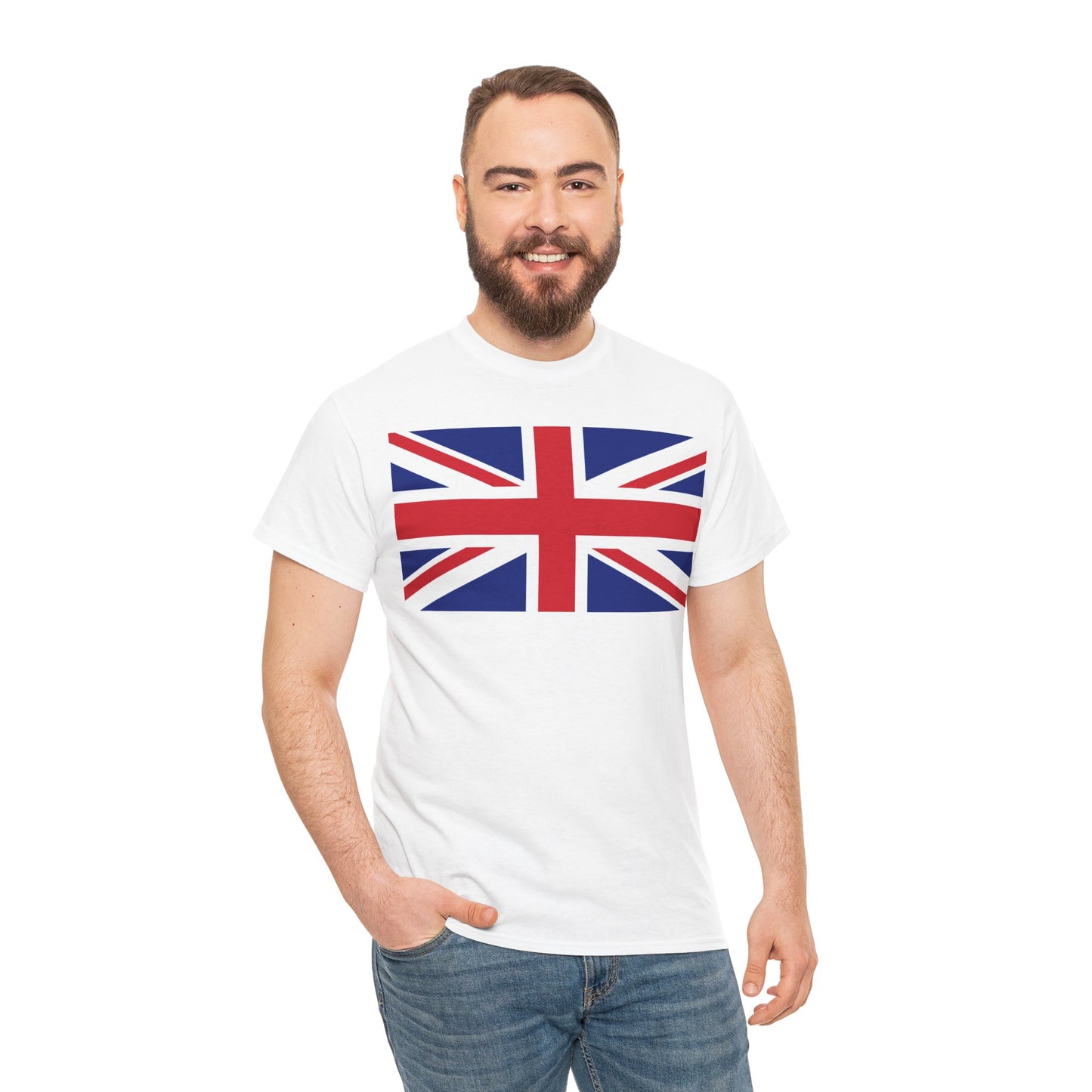 Union Jack Flag T‑Shirt — British Flag Tee for UK Pride & Travel