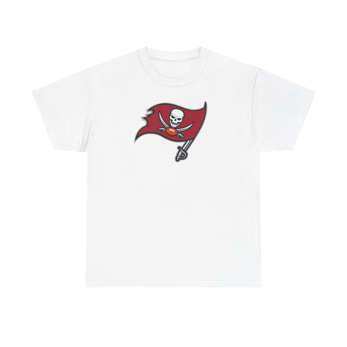 Tampa Bay Buccaneers Flag T-Shirt — Football Pirate Logo Tee