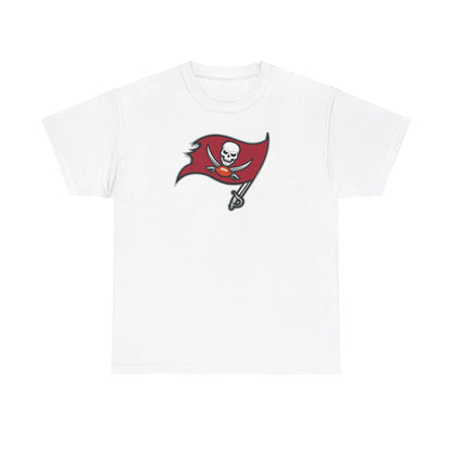 Tampa Bay Buccaneers Flag T-Shirt — Football Pirate Logo Tee