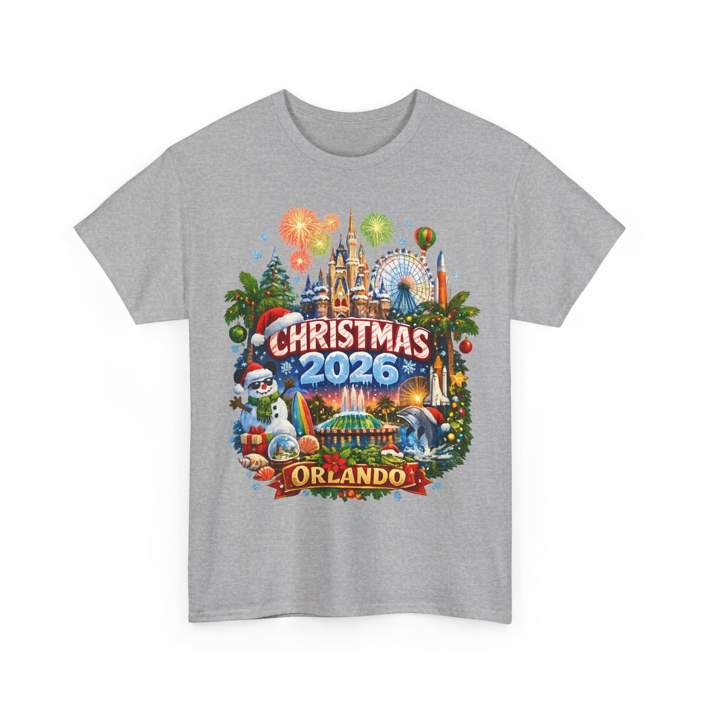 Christmas 2026 Orlando T-Shirt — Holiday Theme Park Souvenir Tee