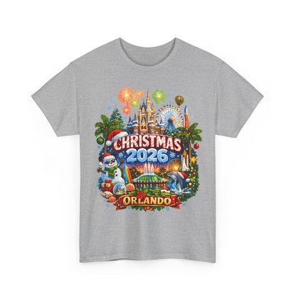 Christmas 2026 Orlando T-Shirt — Holiday Theme Park Souvenir Tee